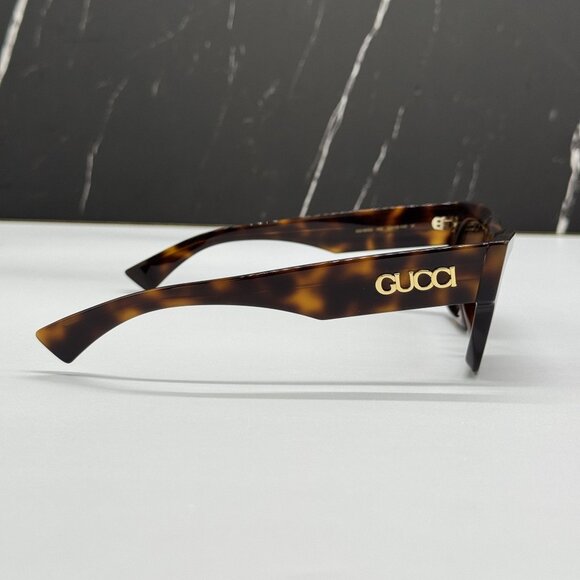 NEW GUCCI SUNGLASSES HAVANA WOMEN EYEWEAR GUCCI GG1835S 002 main image 4